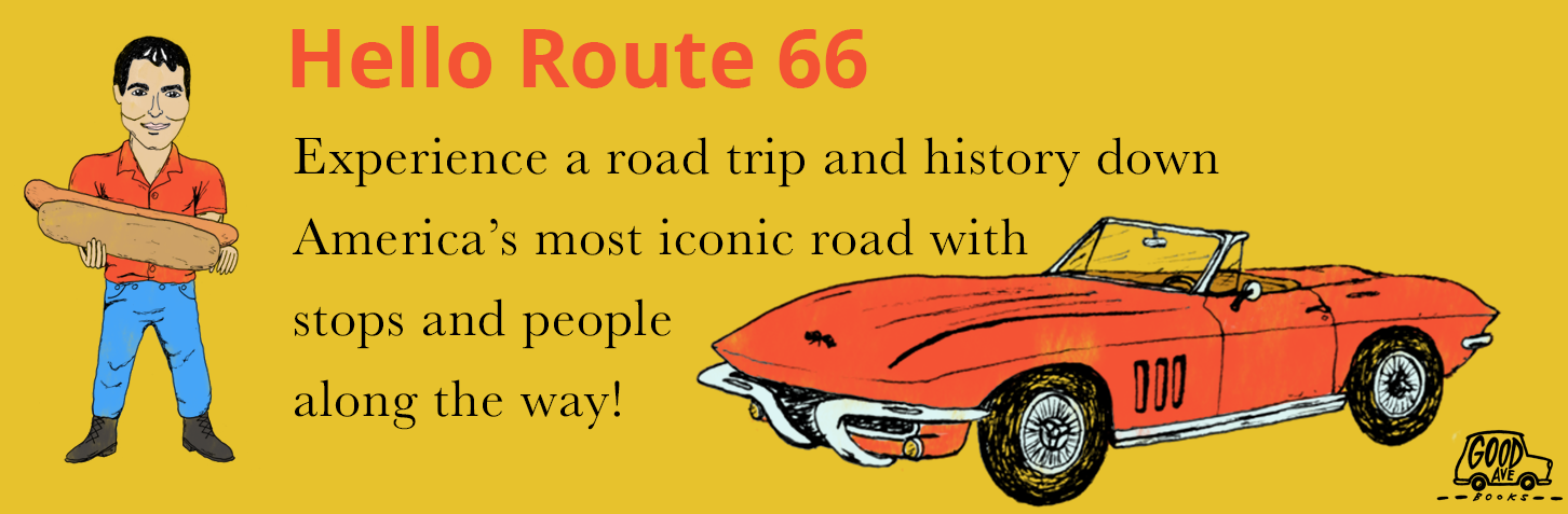 Jon Traves - Picture Book Illustrator - Buy Hello Route 66 Now
